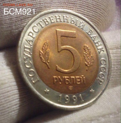 5 руб. 1991г "Рыбный филин" КОРОТКО до 22сент., 22-00 МСК - IMG_9354.JPG
