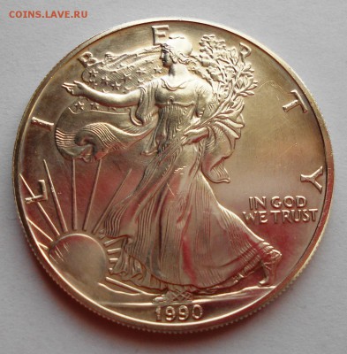 США 1 Дол. 1990 Шаг.Свобода до 25.09.2017  22-00 мск - Liberty90r.JPG