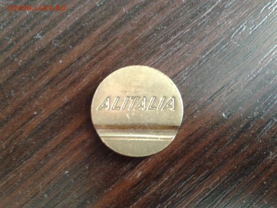 Жетон Alitalia - Фото-0011