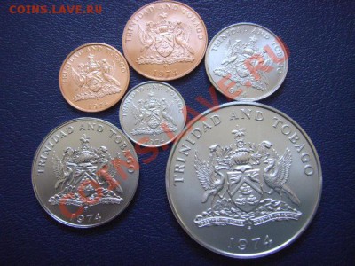 Тринидад и Тобаго набор от1 с до 1 s 1974  до 10.03 в 21.00М - LPIC7112.JPG
