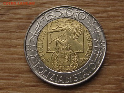 БИМ Италия 500 лир 1997 полиция до 25.09.17 в 22.00 М - IMG_4490.JPG