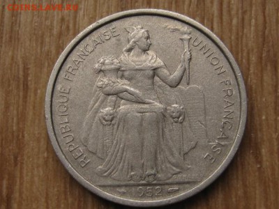 Океания Франц. 5 франков 1952 до 25.09.17 в 22.00 М - IMG_4504.JPG