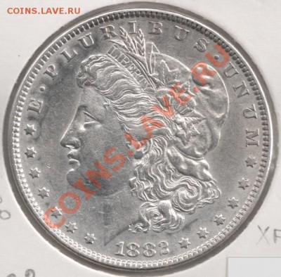 Ag 1 доллар 1882 США до 22-00 11.03 - сканирование0011