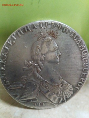 1 рубль 1766 года. СПБ-АШ , на оценку - image-0-02-05-f0f958143decf03888899a3fa2dbeb934546ddaa38a0161fe10573239c09d1b1-V
