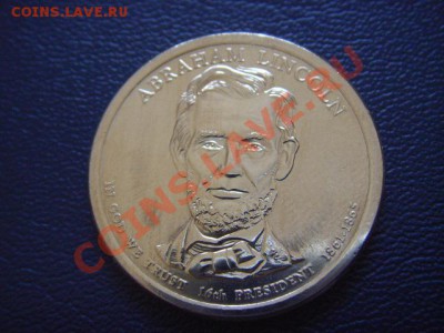 США 1 доллар 2010 Линкольн 16-тый  до 10.03 в 21.00М - LPIC7129.JPG