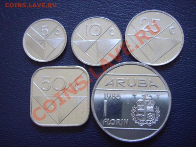 Аруба набор 5 монет от5 с до 1 ф 1986  до 10.03 в 21.00М - LPIC7113.JPG