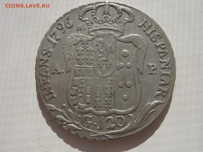 120 грано 1796 Неаполя и Сицилии на определение подлинности - IMG_3716