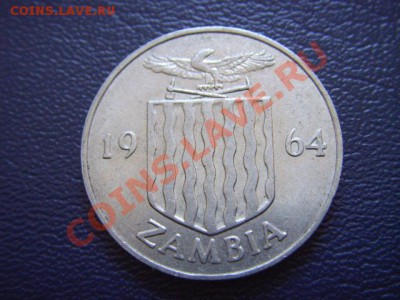 Замбия 1 шиллинг 1964 Птица  до 10.03 в 21.00М - LPIC7087.JPG