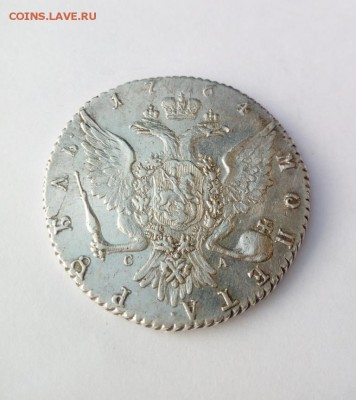 1 Рубль 1764г TI СПБ СА - рубль