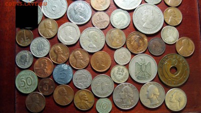 55 монет разных стран разных периодов,до 25.09.2017 22:00 мс - 2