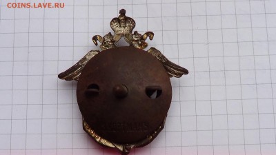Знак Вильманстрандский мушкетёрский 12Ф.С.П. Не частый - DSC00221.JPG