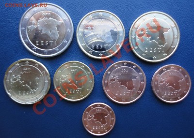 Евро монеты Эстонии до 11.03.11 в 22-00 Мск - Эстония Евро 2