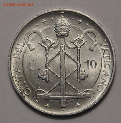 Ватикан, 10 Лир 1967 (27.09) - P1014840.JPG