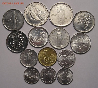 Ватикан, 14 разных монет (27.09) - P1014849.JPG