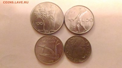 ИТАЛИЯ 4 монеты до 29.09. в 22:00 МСК - 5