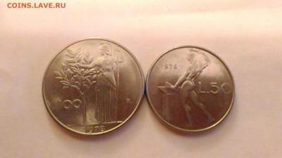ИТАЛИЯ 4 монеты до 29.09. в 22:00 МСК - 1