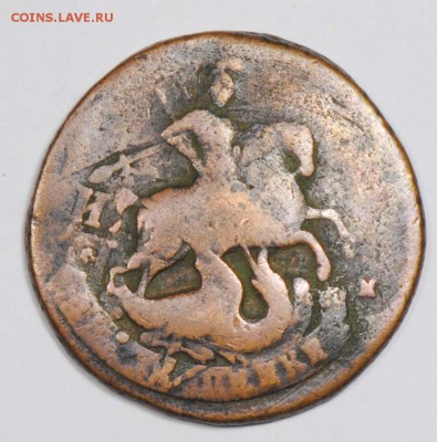 2 копейки 1788 М-М, сетка, перечекан. С 500. До 26.09 - 045
