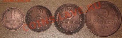 1,2,3,5 коп 1924 г. 10.03.11  22-00мск. короткий. - IMG_8232