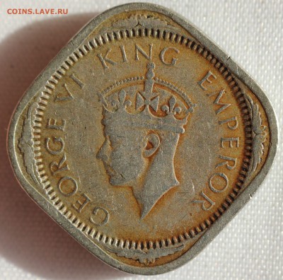С 1 РУБ. БРИТ.ИНДИЯ 2 анны 1941г. ГЕОРГ-VI  до 2.10 в 22-00 - IMG_8924.JPG