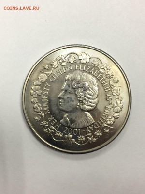 50 пенсов 2001 Фолкленды 75 лет Елизавете 2 фикс до ухода - IMG_2923.JPG