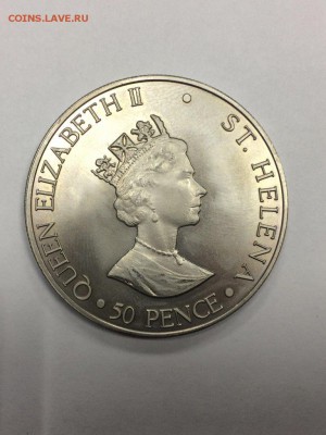 50 пенсов 2000 О.СВ. Елены 100 лет матери королевы до ухода - IMG_2930.JPG
