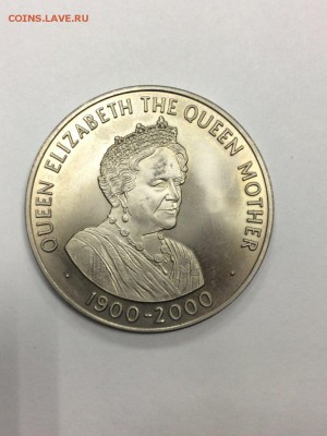 50 пенсов 2000 О.СВ. Елены 100 лет матери королевы до ухода - IMG_2929.JPG