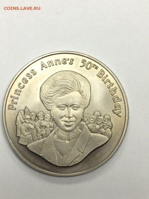 50  пенсов 2000 50 лет Принцессе Анне Тристан да Кунья - IMG_2934.JPG