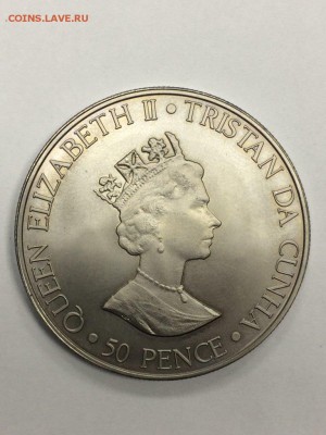 50 пенсов 2000 Мать королевы Тристан да Кунья - IMG_2938.JPG
