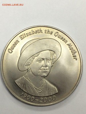 50 пенсов 2000 Мать королевы Тристан да Кунья - IMG_2937.JPG