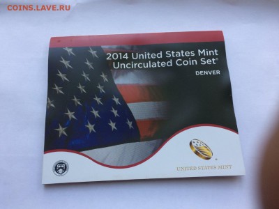 США ГОДОВОЙ НАБОР UNC МОНЕТ 2014 год Денвер до 03.10.2017 - IMG_2984.JPG