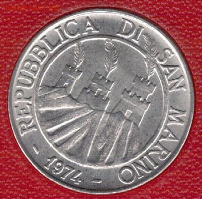 САН-МАРИНО 10 ЛИР 1974 ФАО ПЧЕЛА 05.10.17 В 22.00МСК (Д394) - 4-см