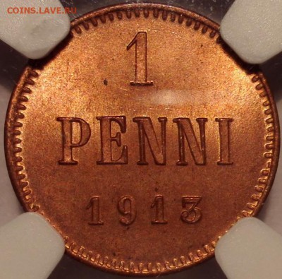 пенни 1913 ngc ms65rd - 3
