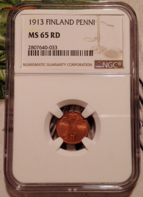 пенни 1913 ngc ms65rd - 1