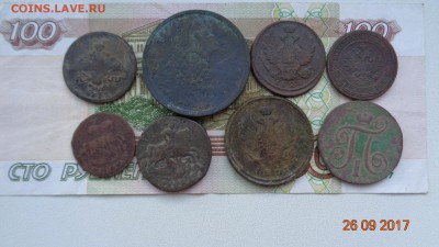 Медные монеты 8шт разные - DSC02792.JPG