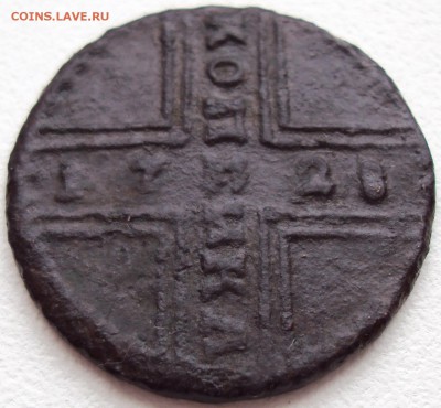 1 копейка 1728 г крестовая (москва) - 2