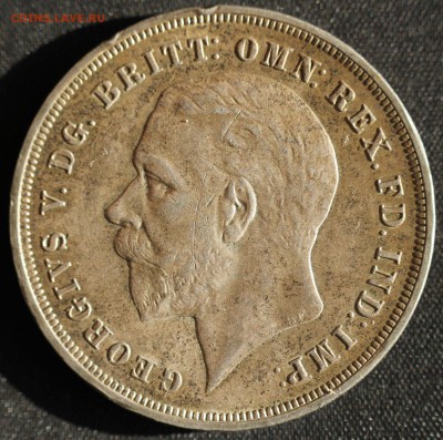 С 1 руб. БРИТАНИЯ 1 крона 1935г. ГЕОРГ-V до 6.10 в 22-00 - IMG_8689.JPG
