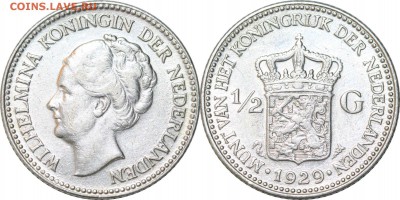 2 гульдена 1929. Нидерланды, до 5.10.17 в 23.00 мск.. - 296.JPG