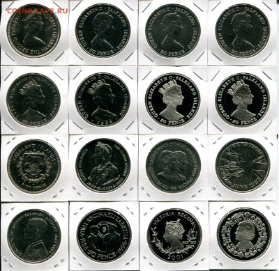 Фолкленды 50р разные по ФИКСу до 04.10.17 22-00 мск - Falkland 50p dif3