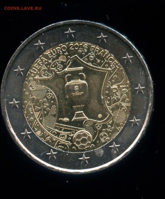 2 евро ФРАНЦИЯ UEFA EURO  до 6.10.  23.00 мск - img477