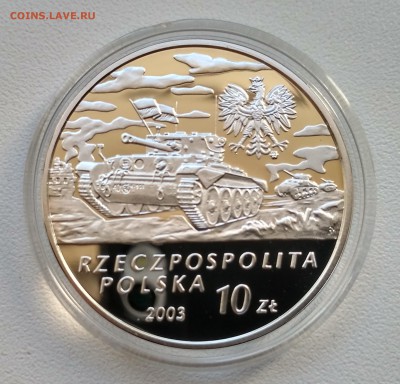 ПОЛЬША,10 злотых 2003г(генерал С.Мачек)!до 4.10.2017 - 1 октября фото монет 027