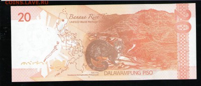 ФИЛИППИНЫ 20 ПЕСО 2012 UNC - 2 001
