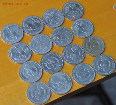 1 руб Фест., Поб40, ВОСР70, ГодМира 32 шт (лот 351) до 07.10 - 351-7.JPG