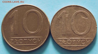 10 злотых 1987 - перепутка заготовки - оценка - 253
