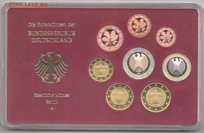 Официальный набор евро Германия 2004 A пруфф до 07.10 - IMG_0057