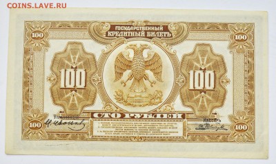 Дальний Восток (ДВР) Медведев 100 рублей 1918 до 5.10 23-00 - DSC_0504.JPG