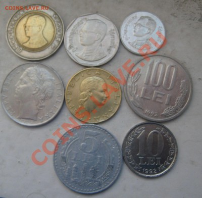 8 иностранных монет до 14.03.11 в 21-00 - 2010 новые 001