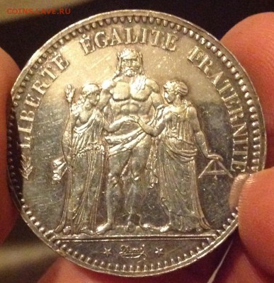 Франция экю 1710 - image