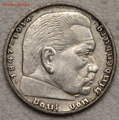 2 марки 1937 А Германия III Рейх до 07.10 - IMG_7907.JPG