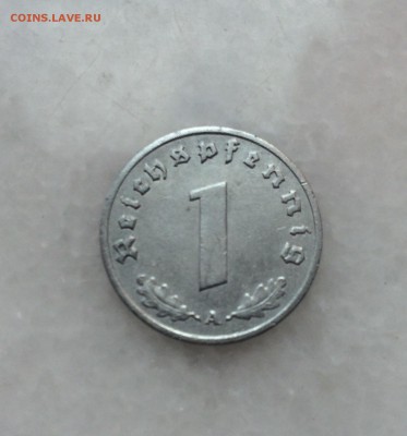 1 рейхспфенниг 1942 А до 10.10.2017 - image