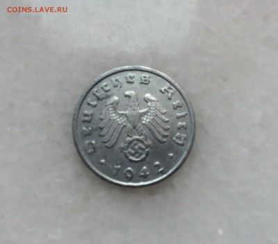 1 рейхспфенниг 1942 А до 10.10.2017 - image